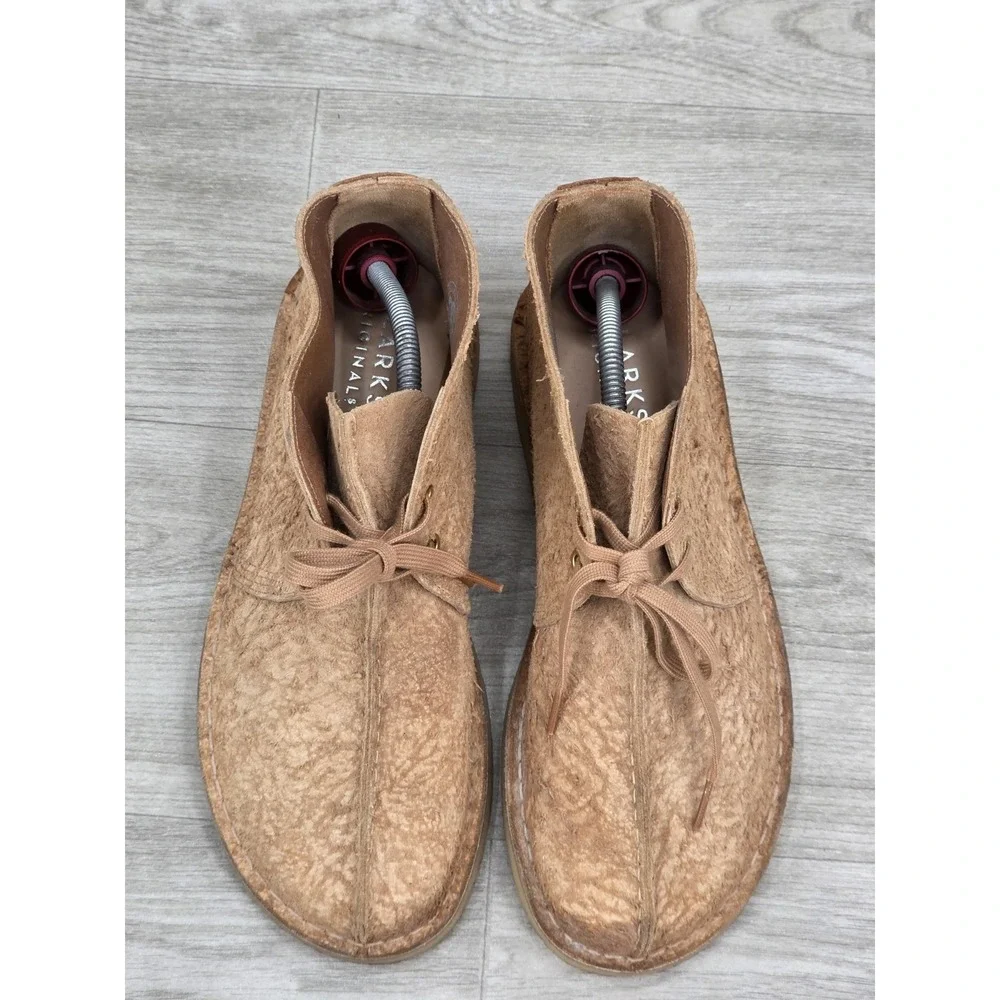 RARE Clarks Originals Men's Desert Trek Hi Oakwood - UK 8.5 G / US 9.5 M